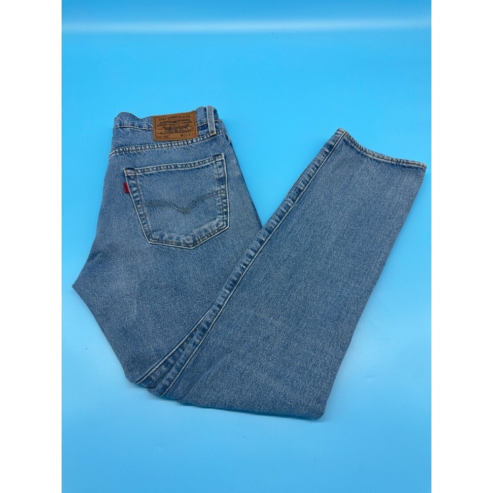 Vintage Levis Premium Fresh Leaves Justin Timberlake 502 Denim Jeans 32X32 Big E